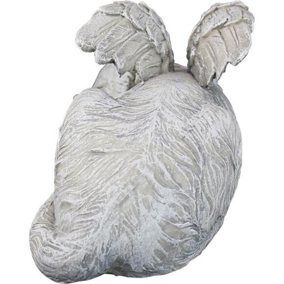 Cat Angel Pet Memorial Grave Marker Tribute Statue, 10" Wide, 5" Deep, 5" High - Picture 3 of 6